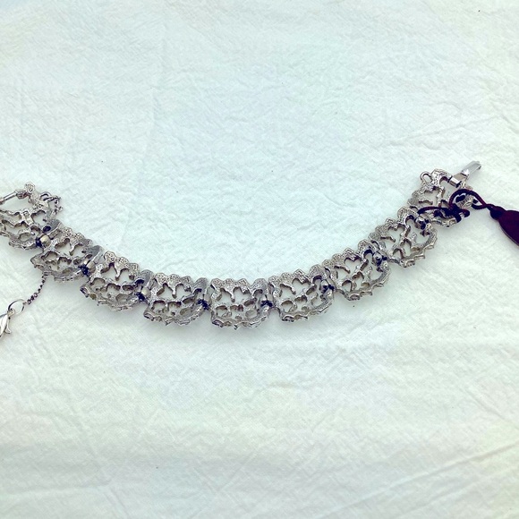 🎄🎄Vintage D’Orlan Silver tone Numbered Bracelet - Picture 2 of 4